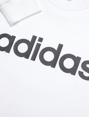 adidas Sportswear - W LIN FT SWT - kläder - white/black - 2