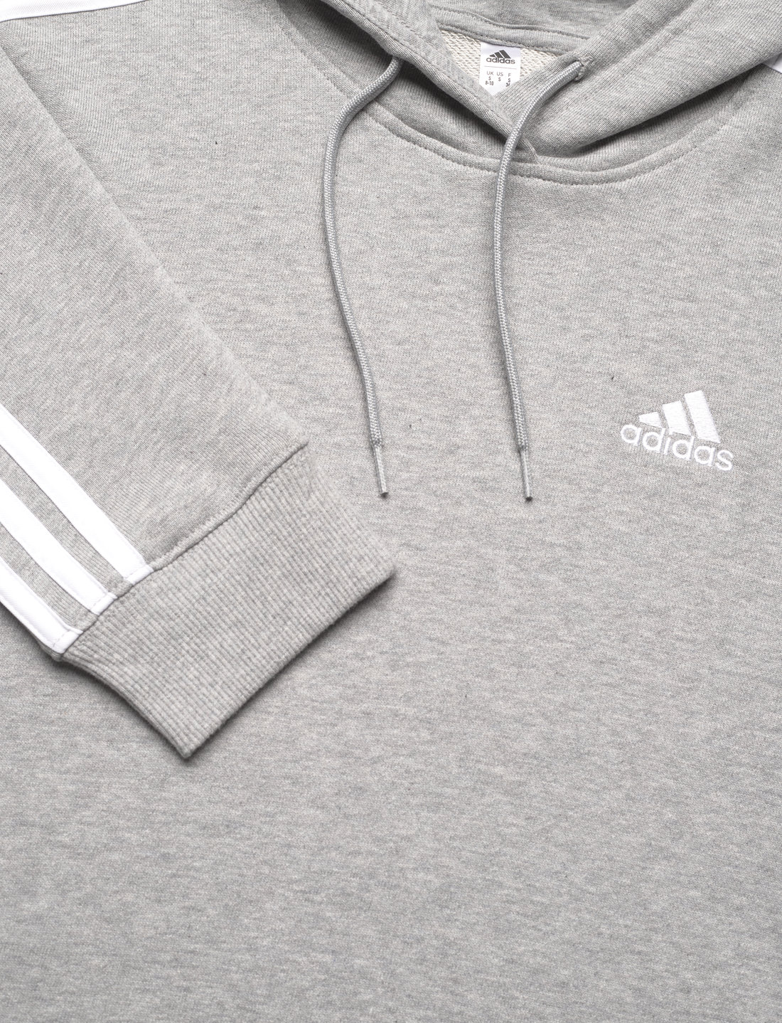 Essentials 3 Stripes French Terry Crop Hoodie