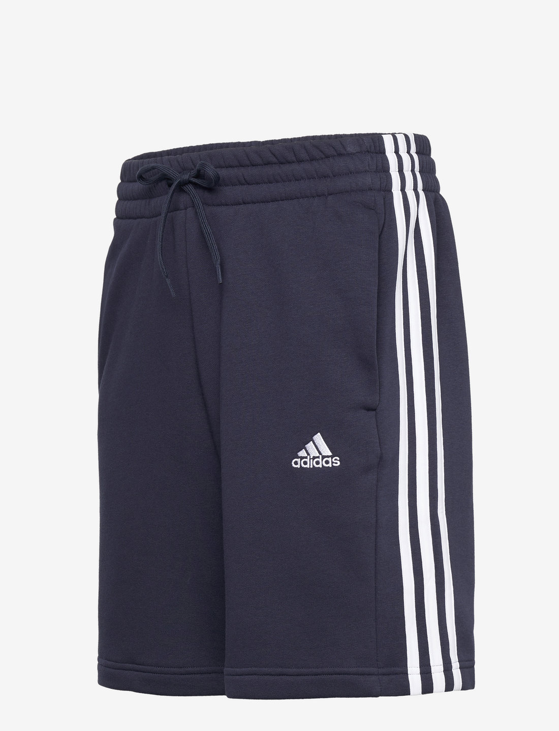 Adidas navy online fleece shorts