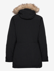 adidas Sportswear - Hooded Fur Parka - parkas - black - 2