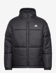 adidas Sportswear - BSC 3-Stripes Puffy Hooded Jacket - winterjacken - black - 0