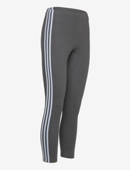 adidas Sportswear - Essentials 3-Stripes High-Waisted Single Jersey Leggings - sportlegging - dgreyh/wonblu - 4