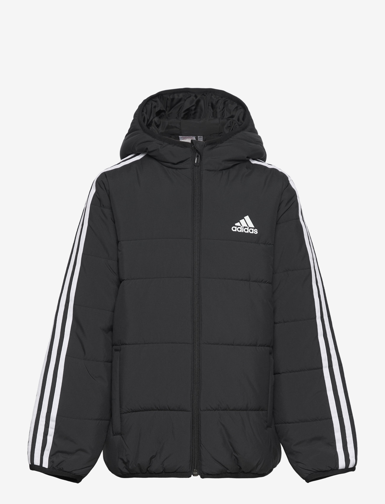 adidas Sportswear - 3-Stripes Padded Jacket Kids - vinterjakker - black - 0