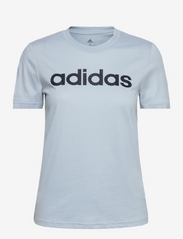 adidas Sportswear - Essentials Slim Logo T-Shirt - laagste prijzen - wonblu/legink - 0