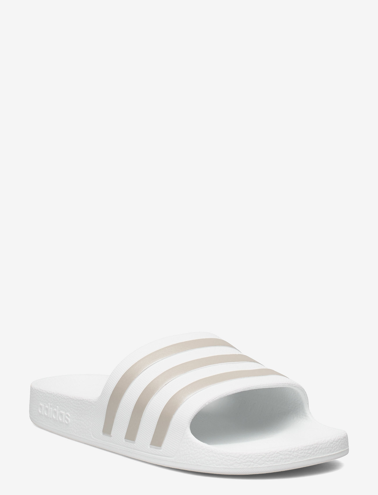 adidas Sportswear - ADILETTE AQUA - pool-sandalen - ftwwht/plamet/ftwwht - 0