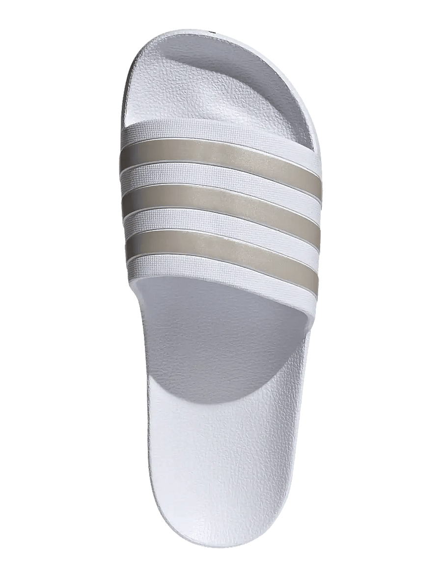 adidas Sportswear - ADILETTE AQUA - badesko & badesandaler - ftwwht/plamet/ftwwht - 4
