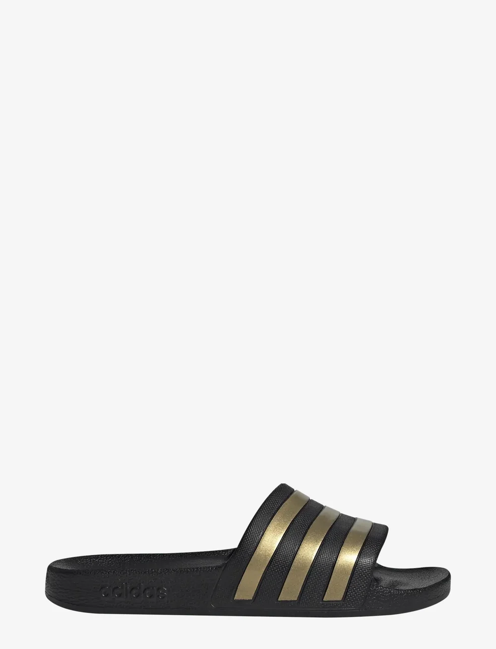 adidas Sportswear - ADILETTE AQUA - pool-sandalen - cblack/goldmt/cblack - 1