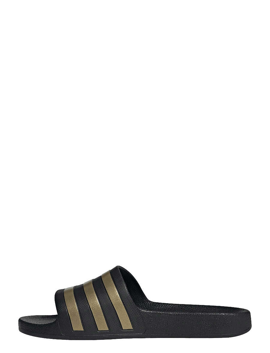 adidas Sportswear - ADILETTE AQUA - sandaalid ja sussid - cblack/goldmt/cblack - 1