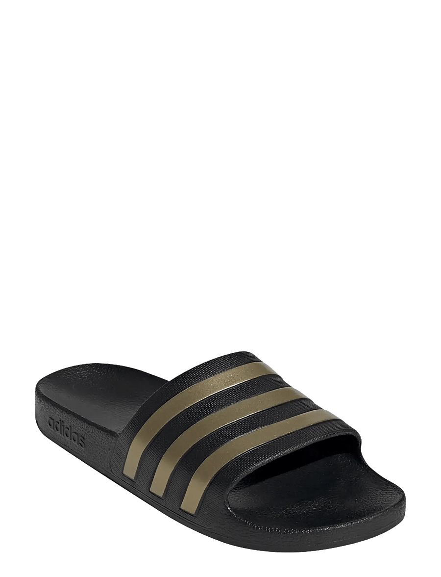 adidas Sportswear - ADILETTE AQUA - sandaalid ja sussid - cblack/goldmt/cblack - 2