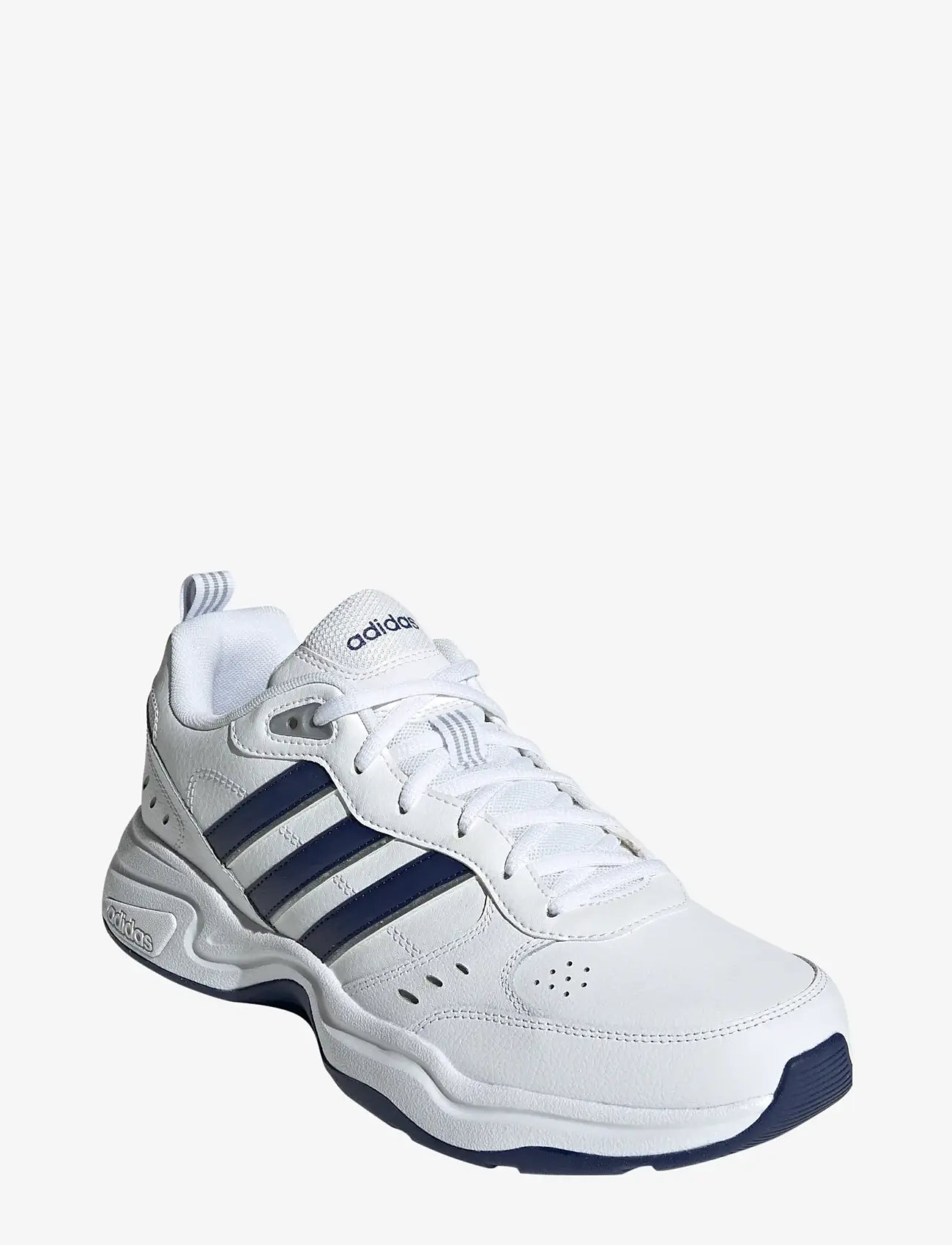 adidas Sportswear - STRUTTER - matalavartiset tennarit - ftwwht/dkblue/msilve - 0