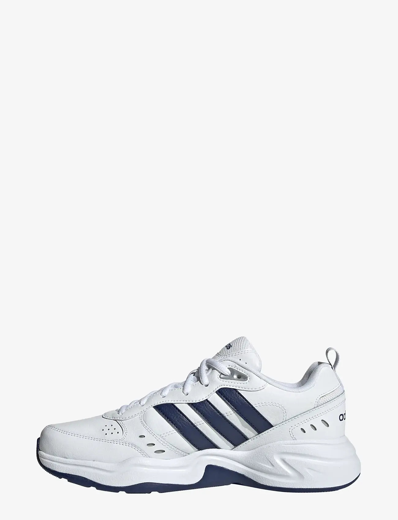 adidas Sportswear - STRUTTER - matalavartiset tennarit - ftwwht/dkblue/msilve - 2