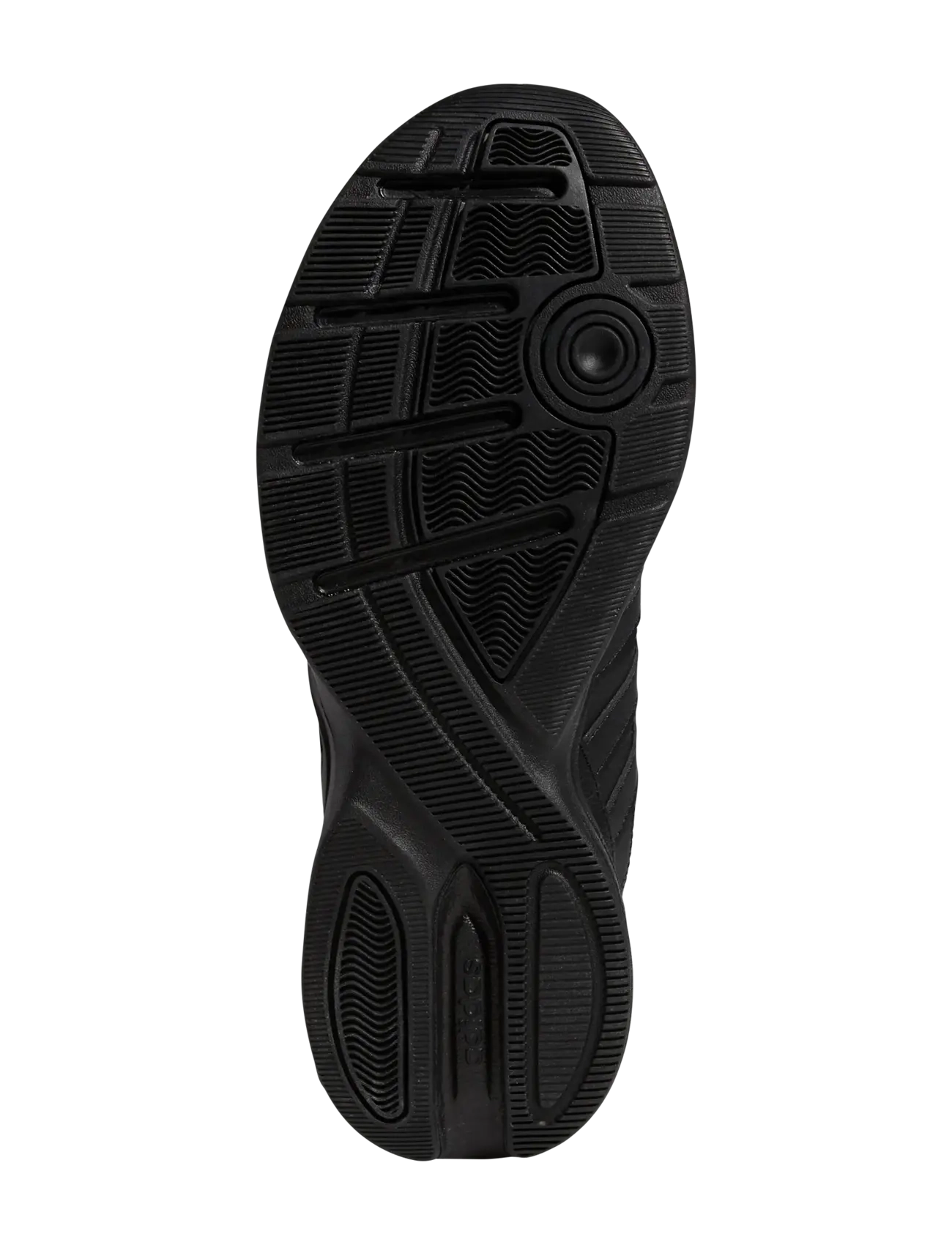 adidas Sportswear - STRUTTER - låga sneakers - cblack/cblack/gresix - 5