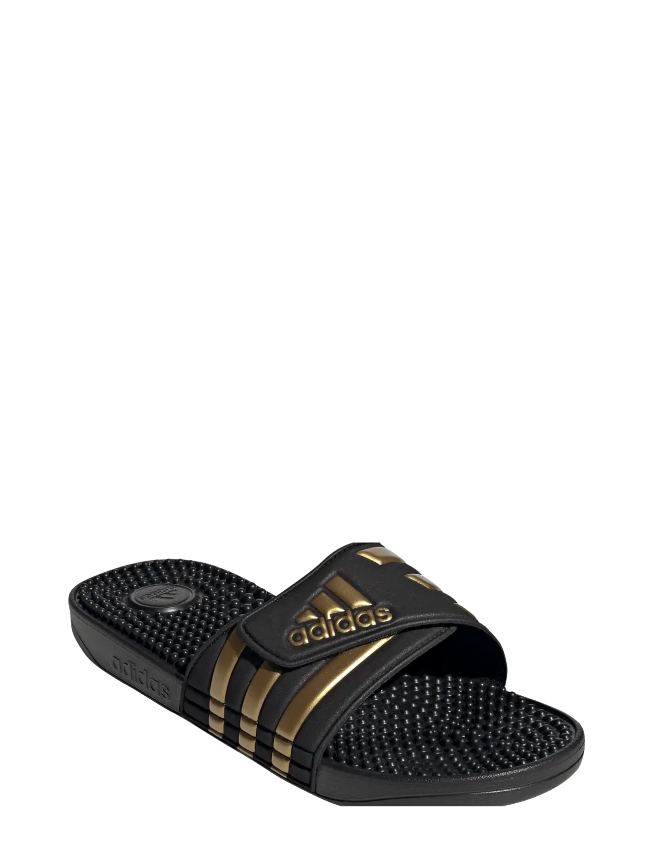 adidas Sportswear - ADISSAGE - sandaalid ja sussid - cblack/goldmt/cblack - 0