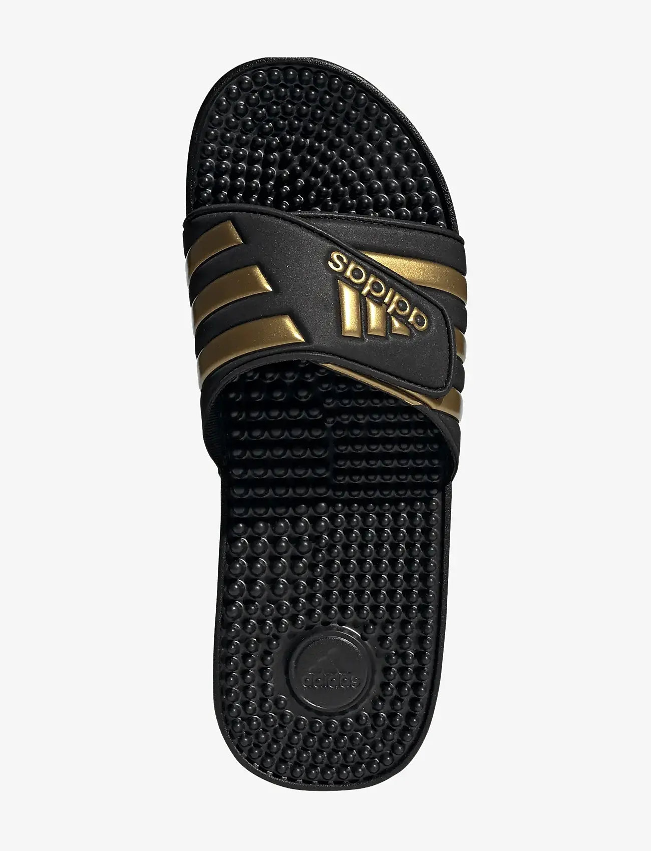 adidas Sportswear - ADISSAGE - badesko & badesandaler - cblack/goldmt/cblack - 4