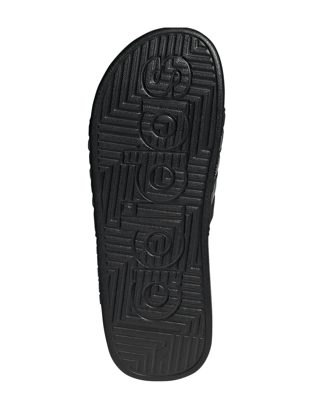 adidas Sportswear - ADISSAGE - sandaalid ja sussid - cblack/goldmt/cblack - 5