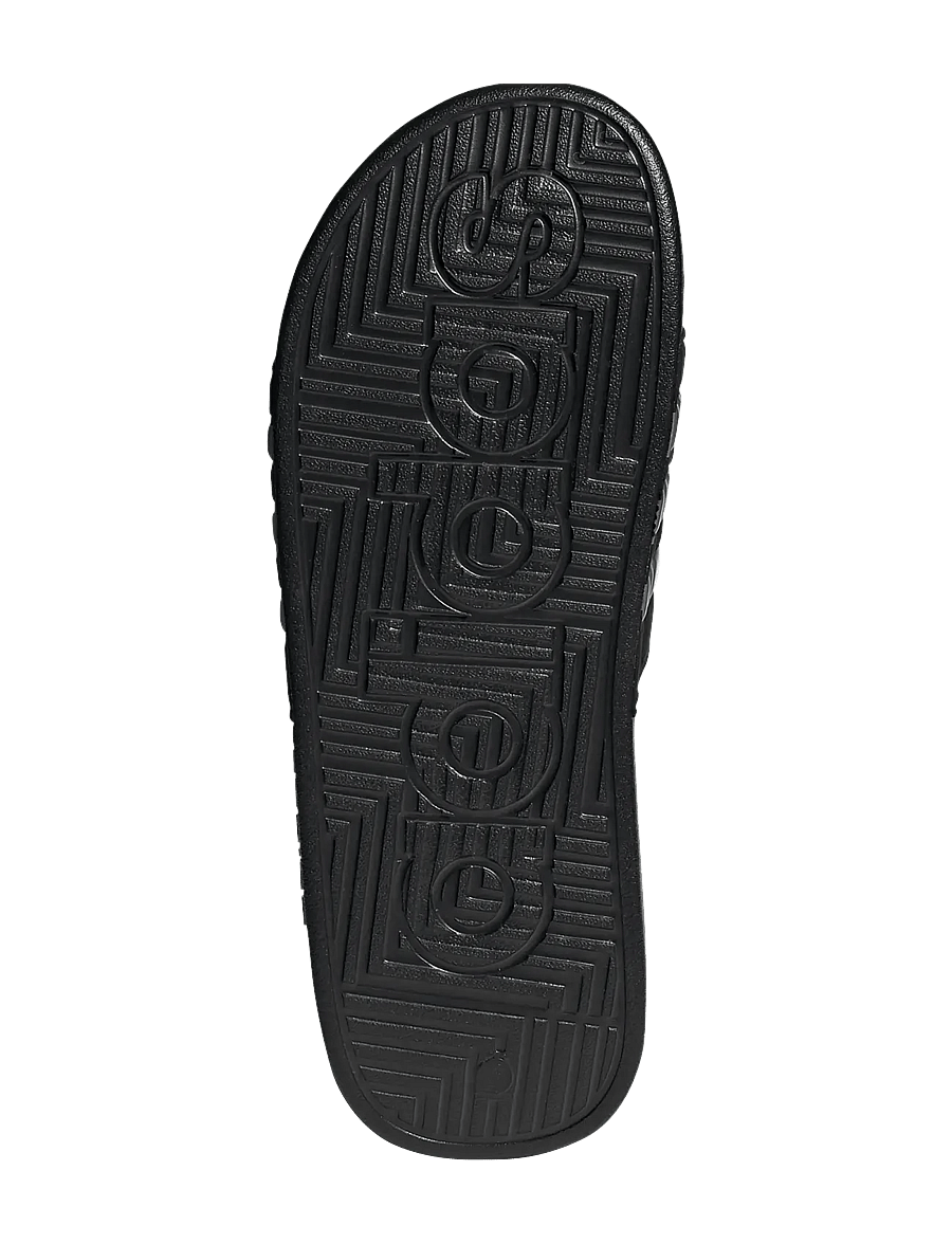 adidas Sportswear - ADISSAGE - sandaalid ja sussid - cblack/goldmt/cblack - 5