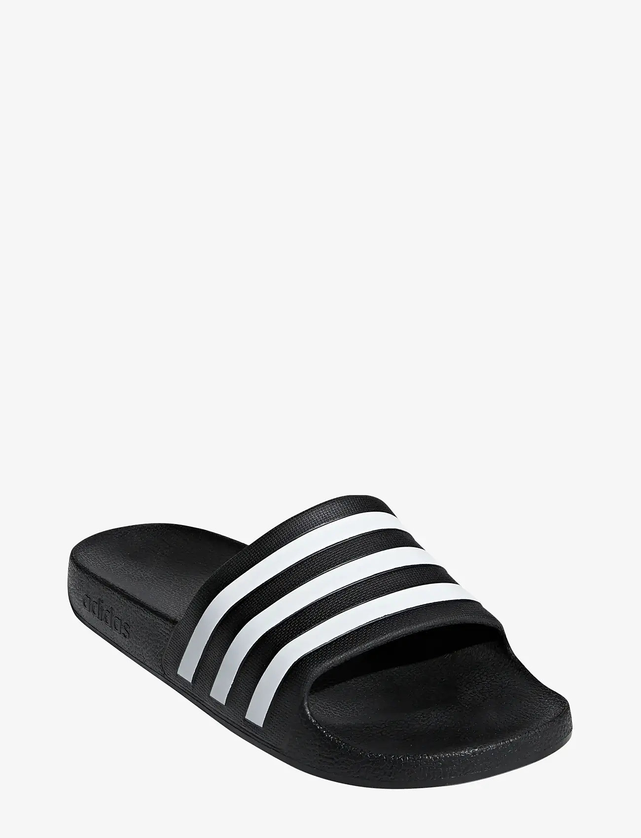 adidas Sportswear - ADILETTE AQUA - badesko & badesandaler - cblack/ftwwht/cblack - 0