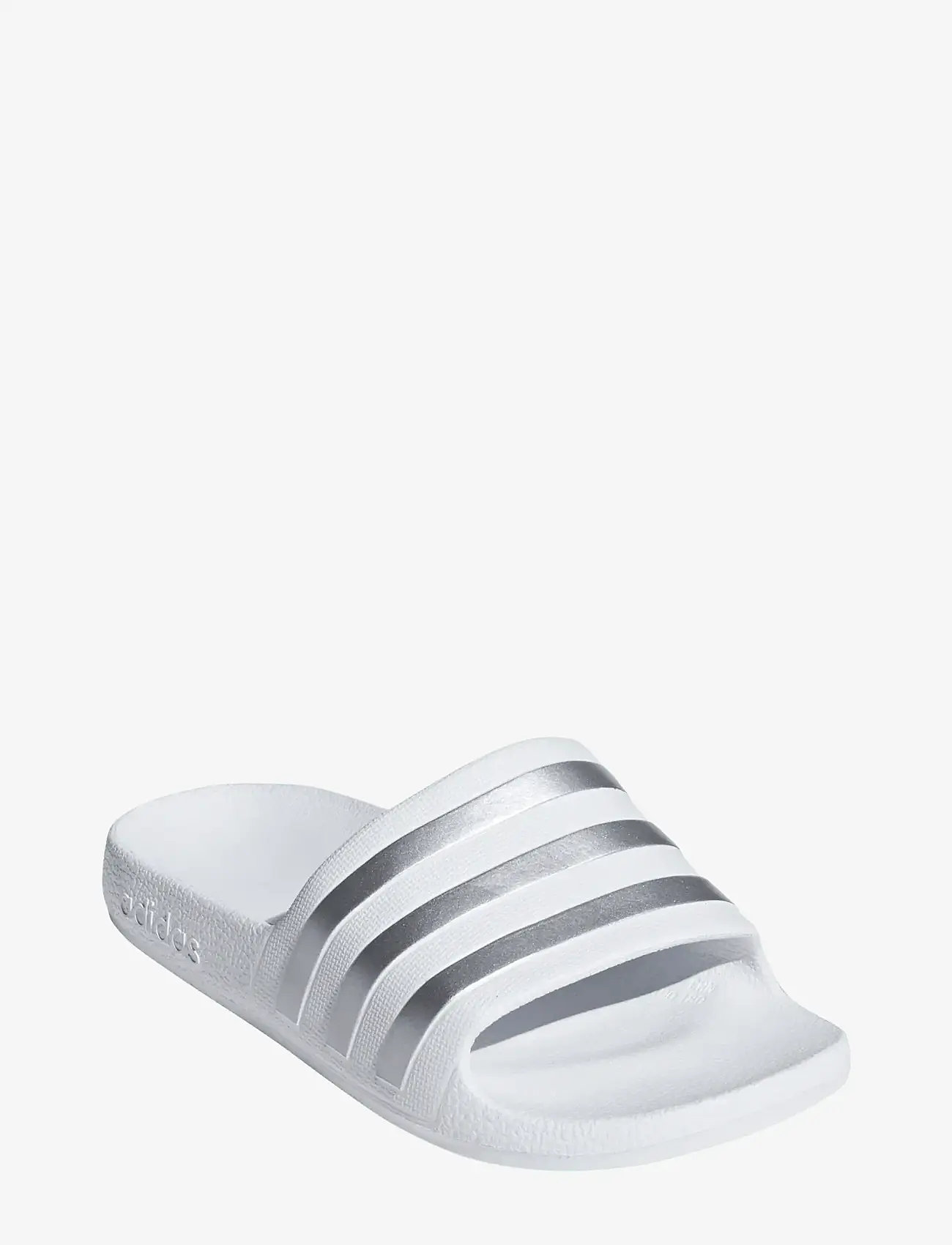 adidas Sportswear - ADILETTE AQUA K - rantasandaalit - ftwwht/silvmt/ftwwht - 0