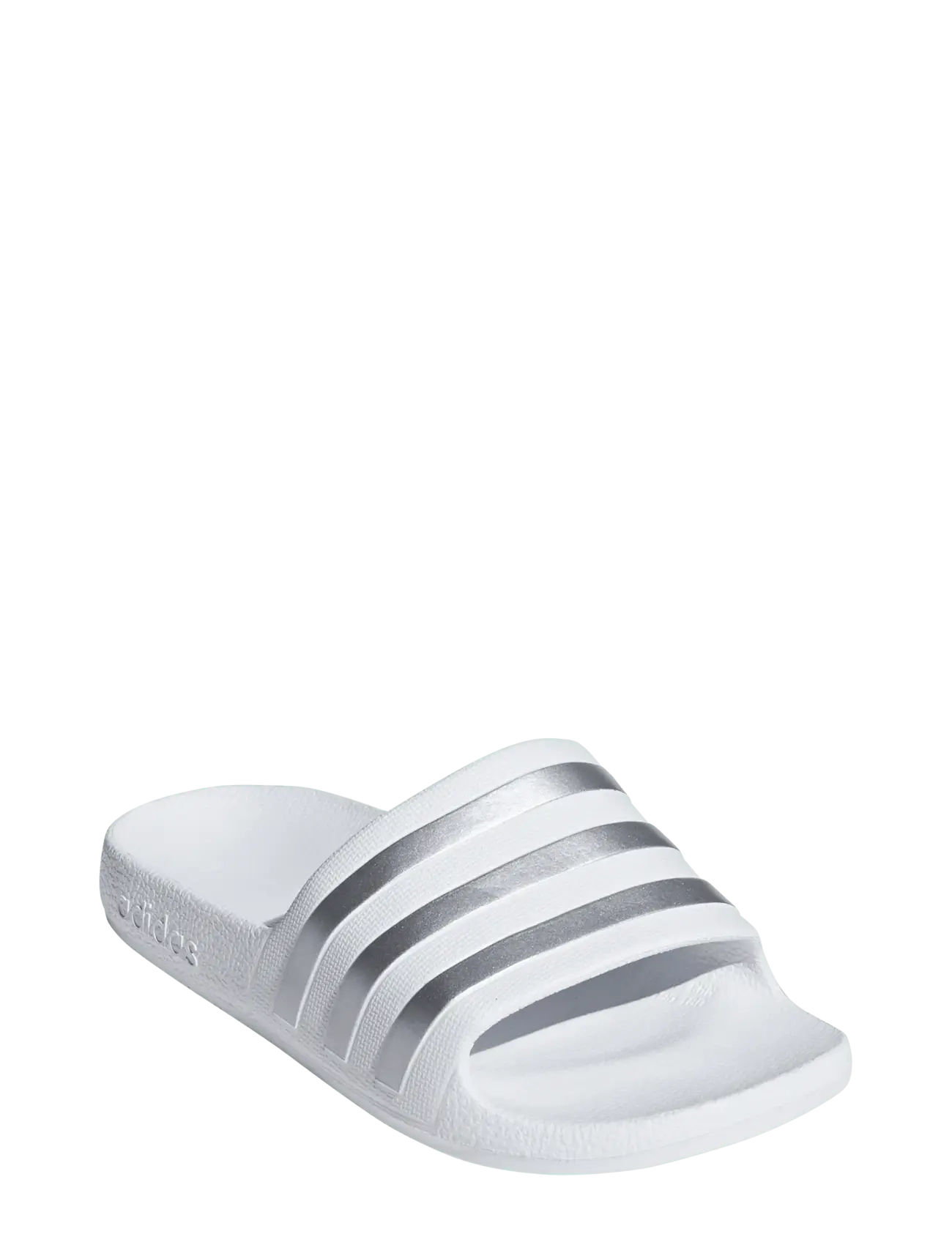 adidas Sportswear ADILETTE AQUA K - Tøfler - FTWWHT/SILVMT/FTWWHT / white