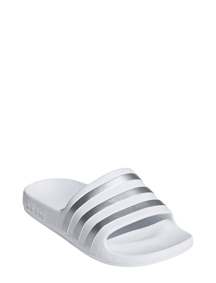 adidas Sportswear - ADILETTE AQUA K - badelatschen - ftwwht/silvmt/ftwwht - 0