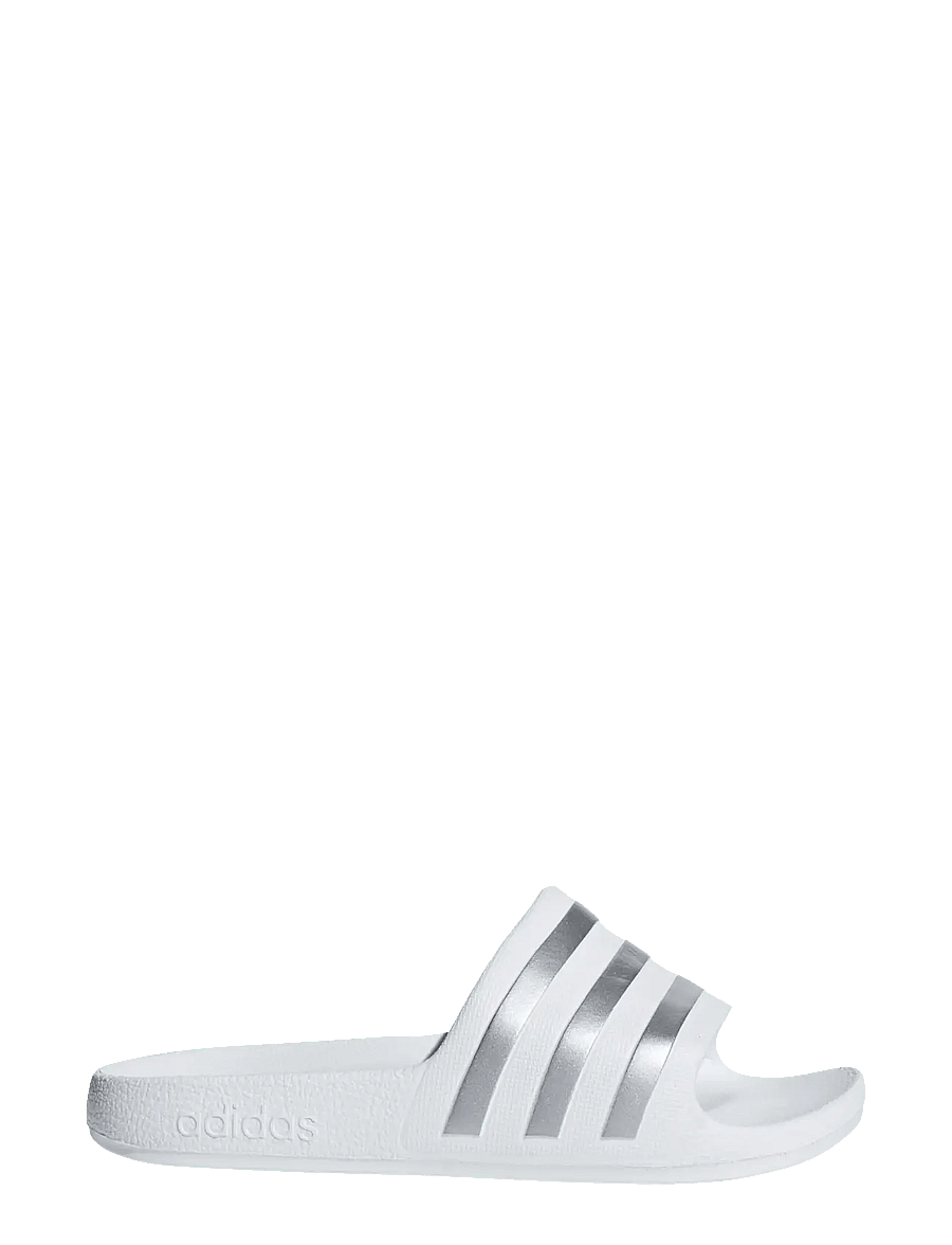 adidas Sportswear - ADILETTE AQUA K - badelatschen - ftwwht/silvmt/ftwwht - 1