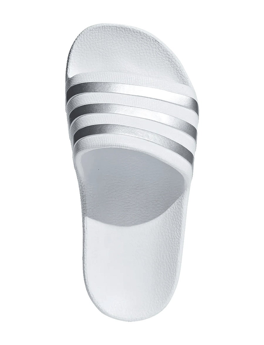adidas Sportswear - ADILETTE AQUA K - badelatschen - ftwwht/silvmt/ftwwht - 4