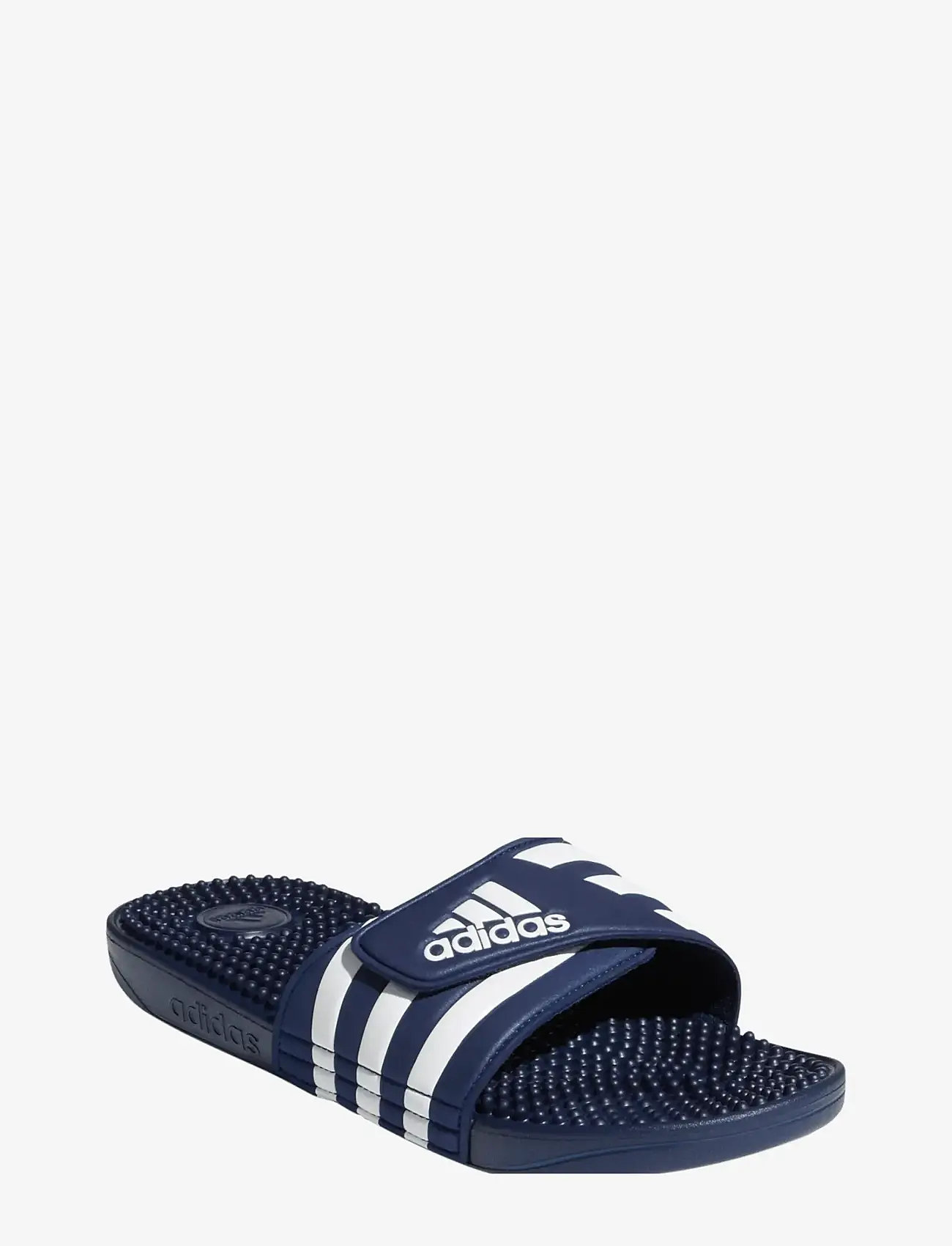 adidas Sportswear - ADISSAGE - pool sliders - dkblue/ftwwht/dkblue - 0
