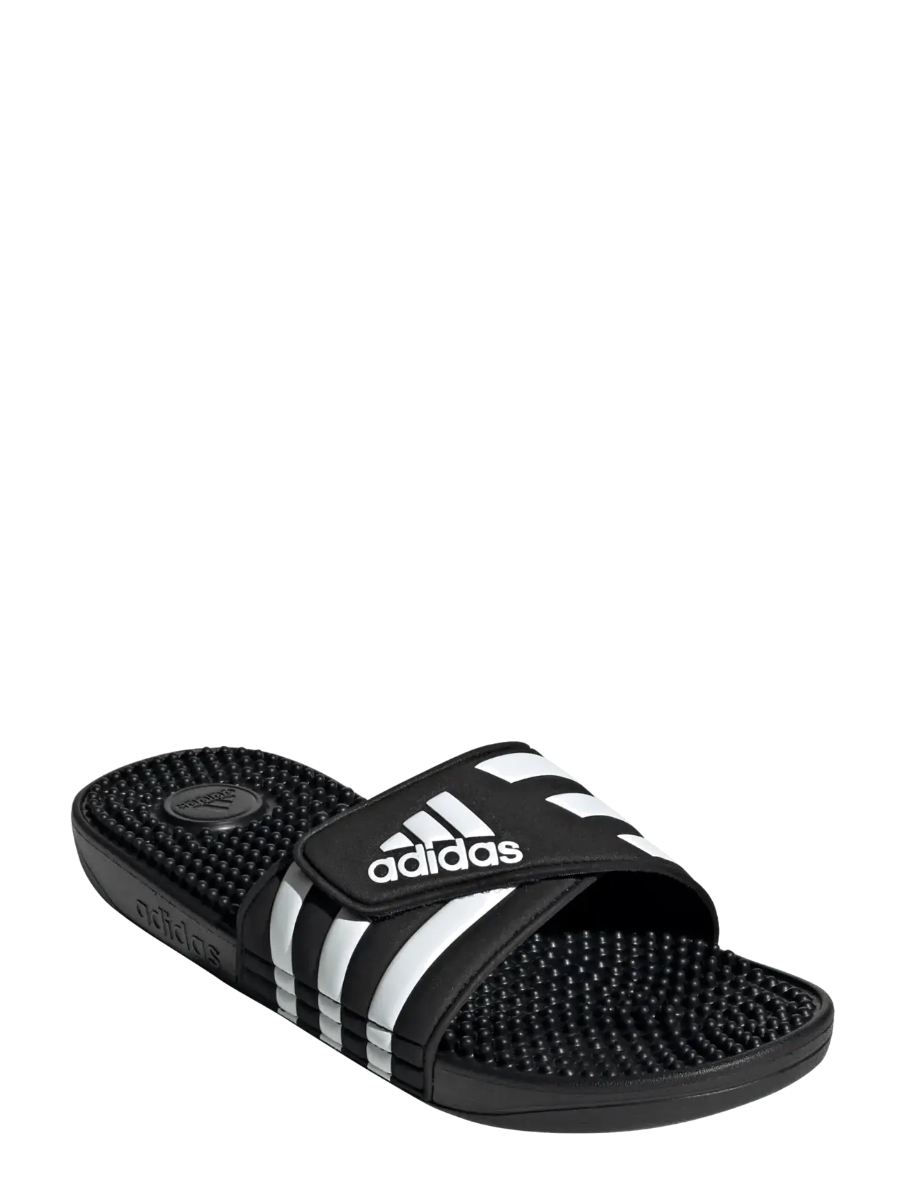 Adissage Slides, Unisex, Voksen, Svart, Hvit, Mønster