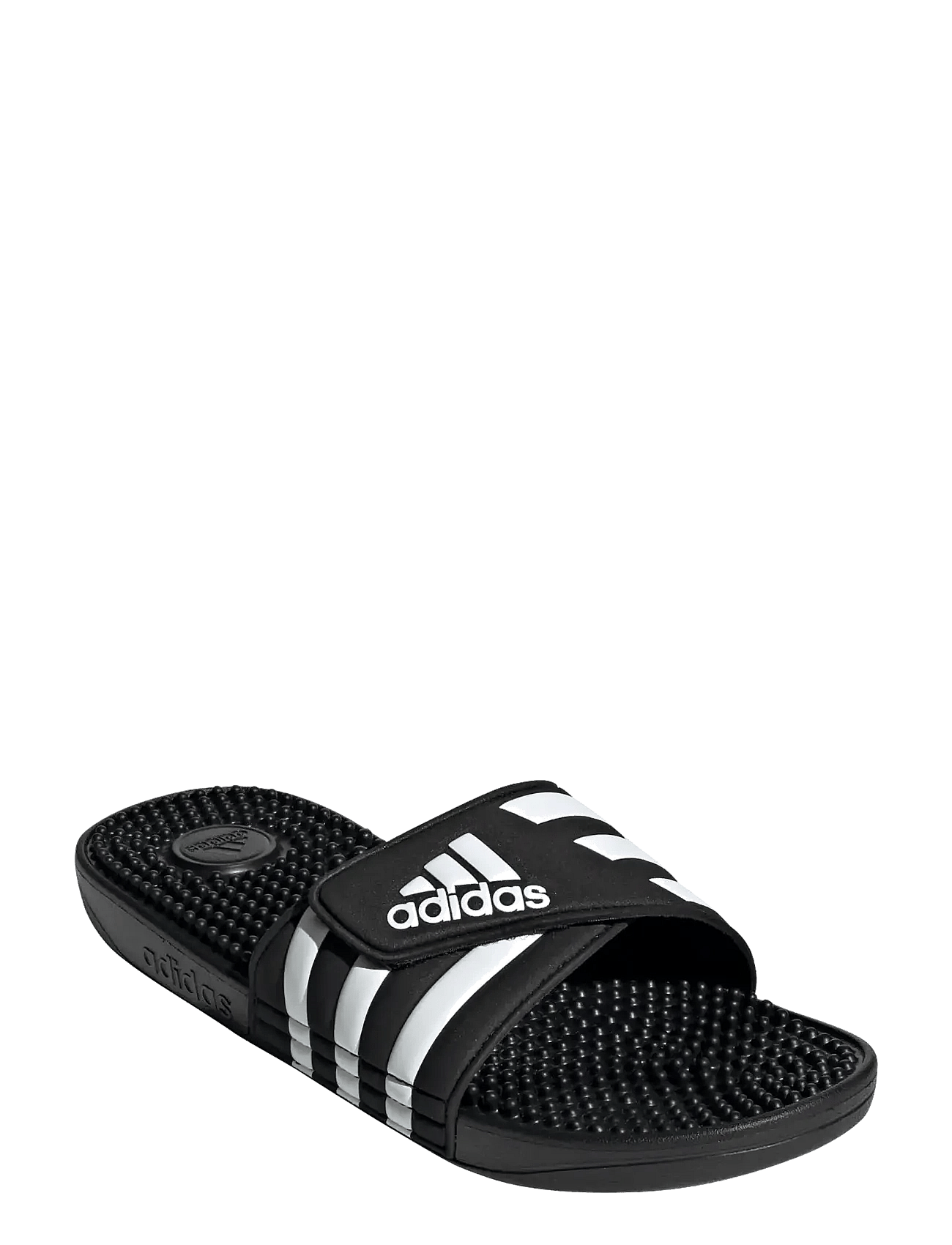 Adissage Slides, Unisex, Voksen, Svart, Hvit, Mønster