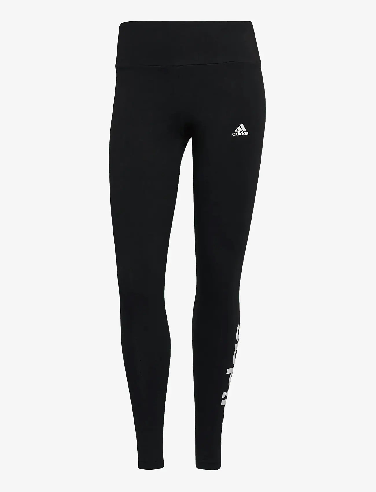 adidas Sportswear - W LIN LEG - tights - black/white - 0