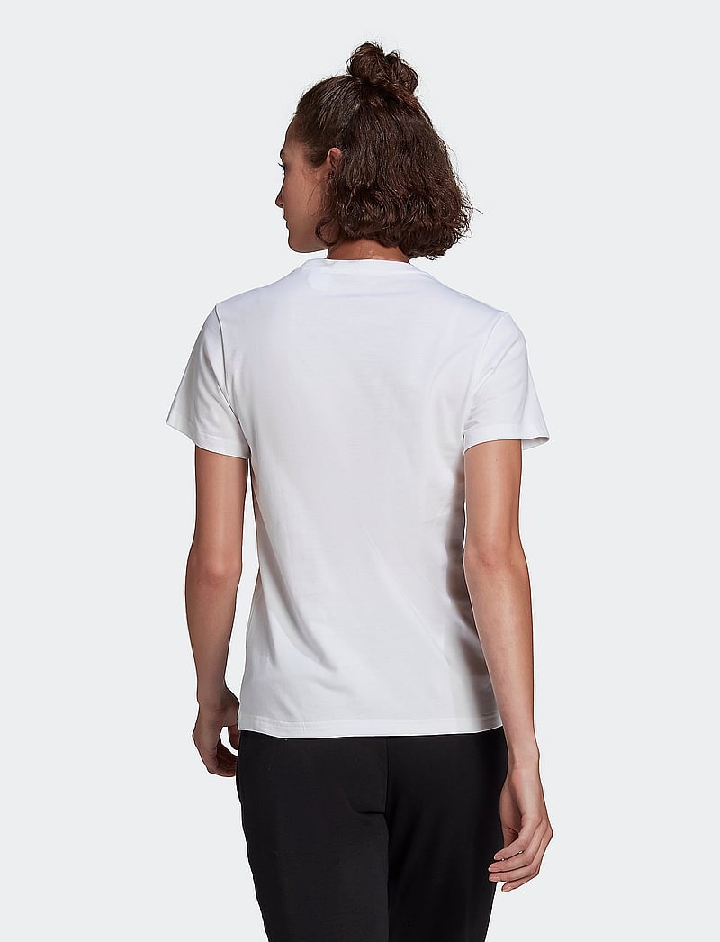 adidas Sportswear - W BL T - t-shirts - white/black - 3