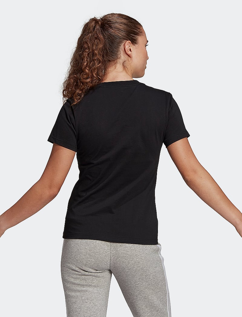 adidas Sportswear - W BL T - t-shirts - black/white - 3