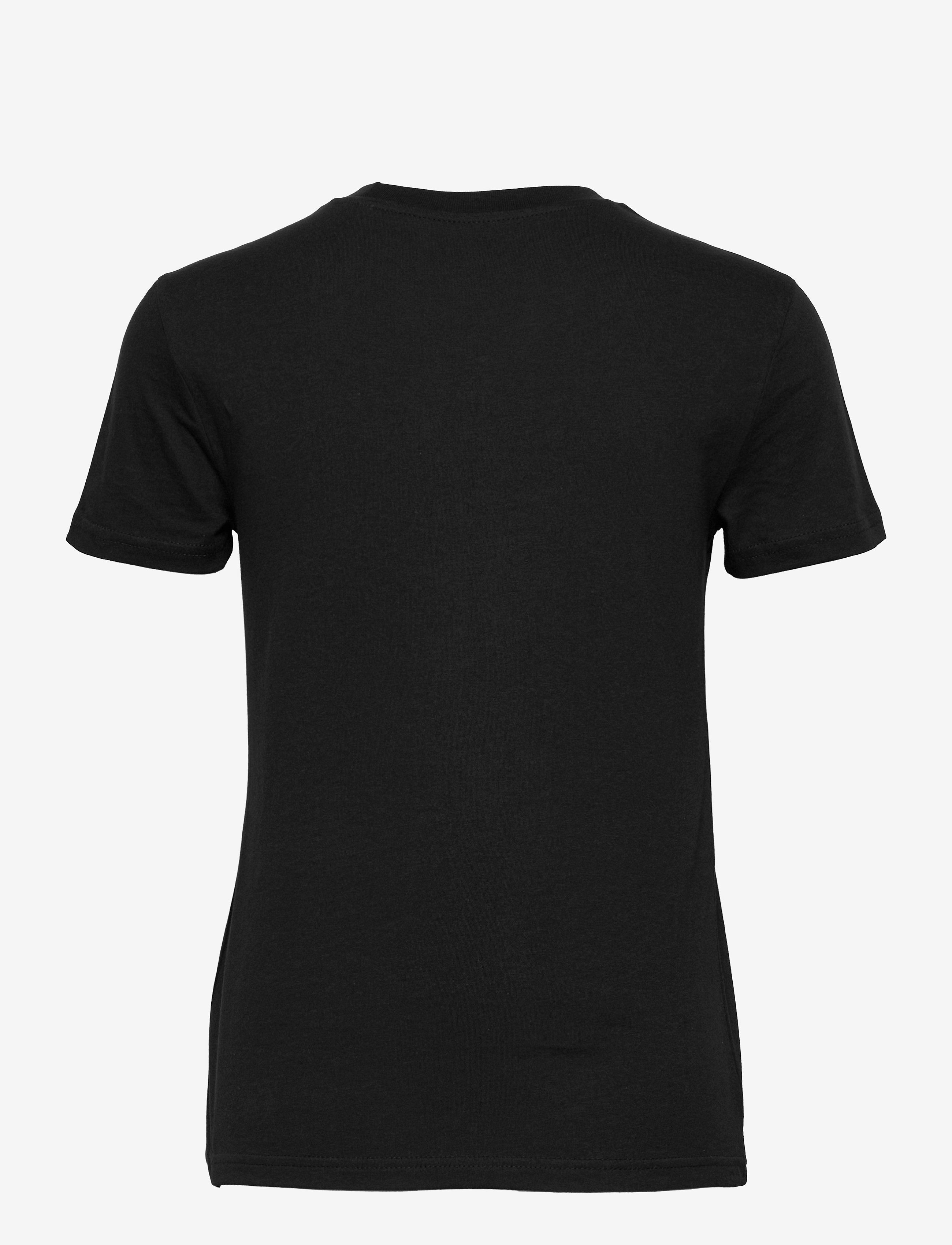 adidas Sportswear - LOUNGEWEAR Essentials Slim 3-Stripes Tee W - t-shirts - black/white - 2