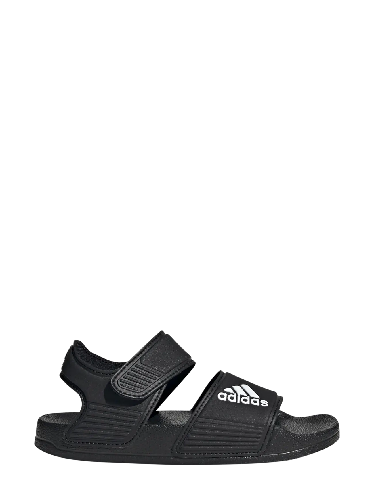 adidas Sportswear - ADILETTE SANDAL K - cblack/ftwwht/cblack - 1