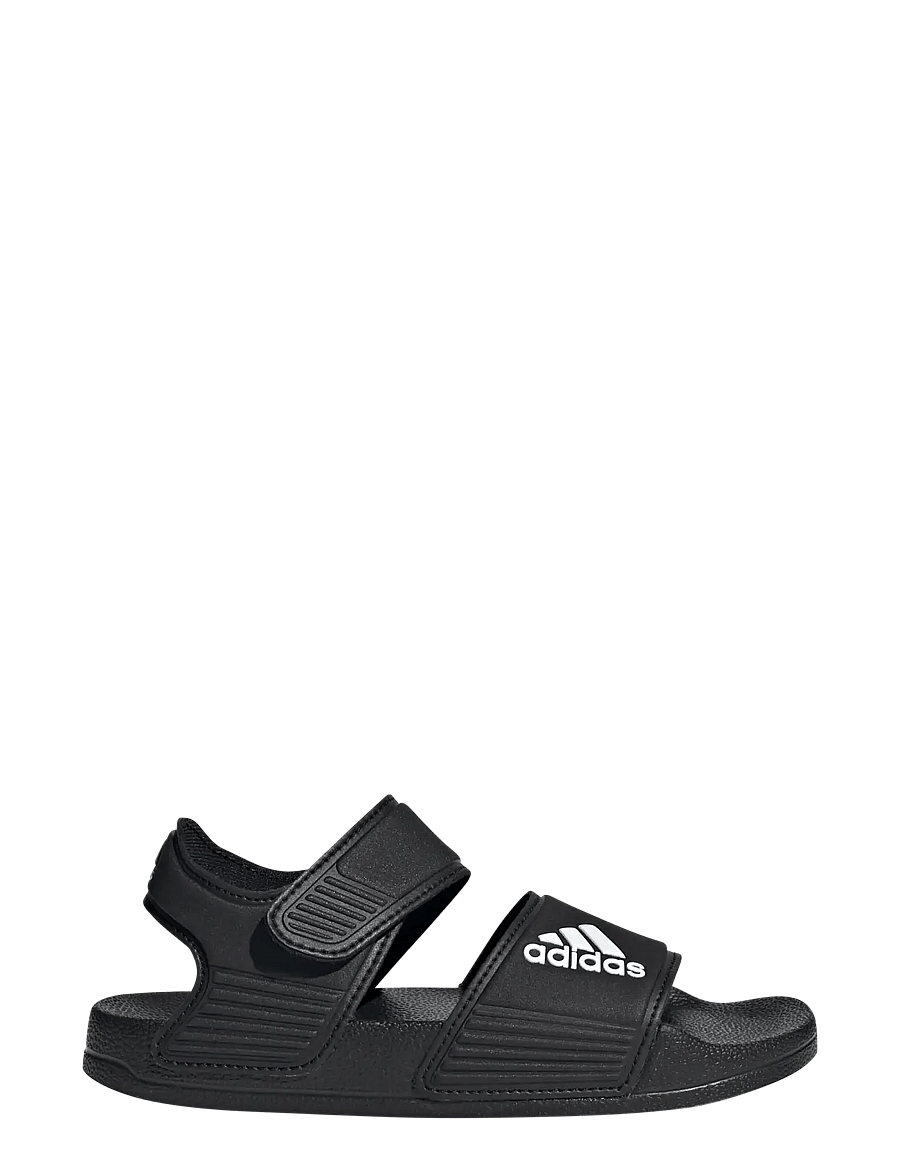 adidas Sportswear - ADILETTE SANDAL K - cblack/ftwwht/cblack - 1