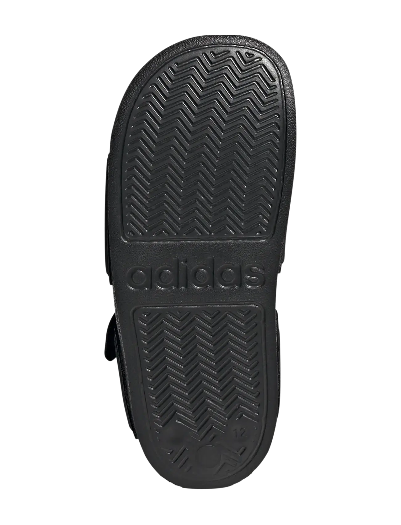 adidas Sportswear - ADILETTE SANDAL K - cblack/ftwwht/cblack - 5