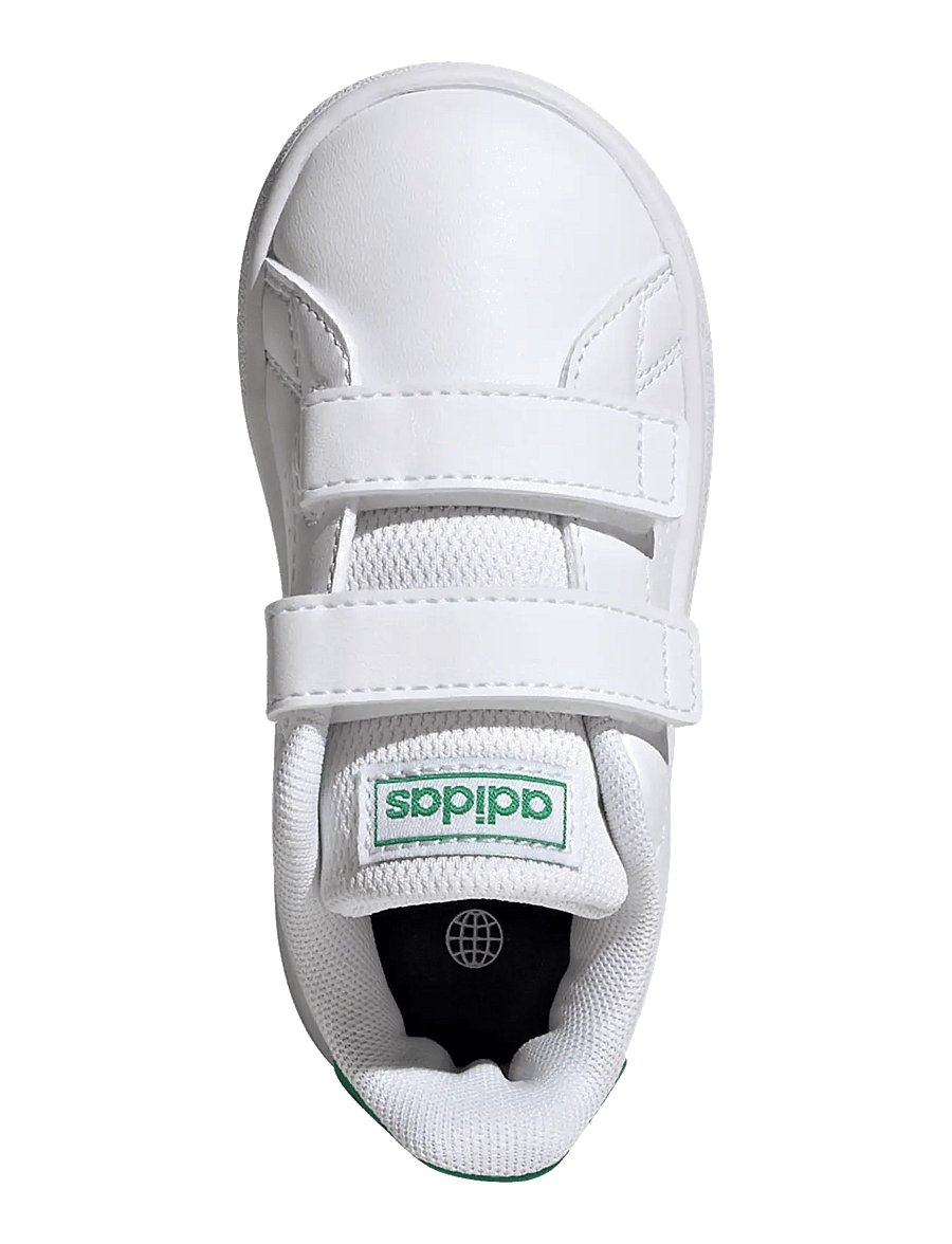 adidas Sportswear - ADVANTAGE CF I - niedriger schnitt - ftwwht/green/cblack - 4