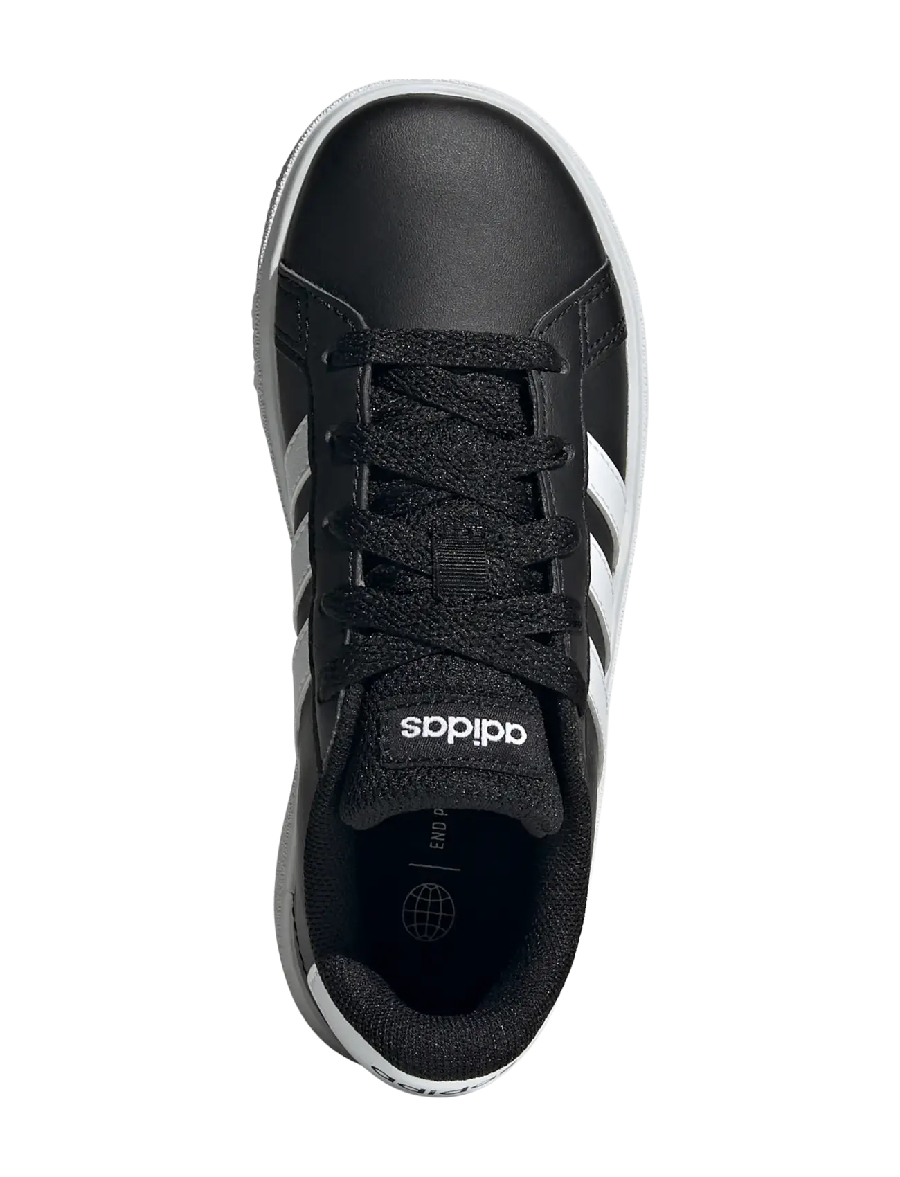adidas Sportswear - GRAND COURT 2.0 K - lave sneakers - cblack/ftwwht/cblack - 4