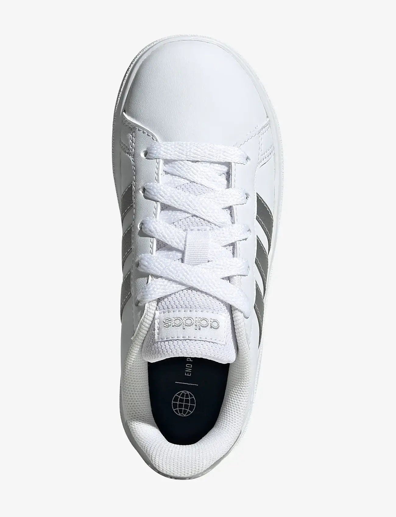 adidas Sportswear - GRAND COURT 2.0 K - låga sneakers - ftwwht/msilve/msilve - 4