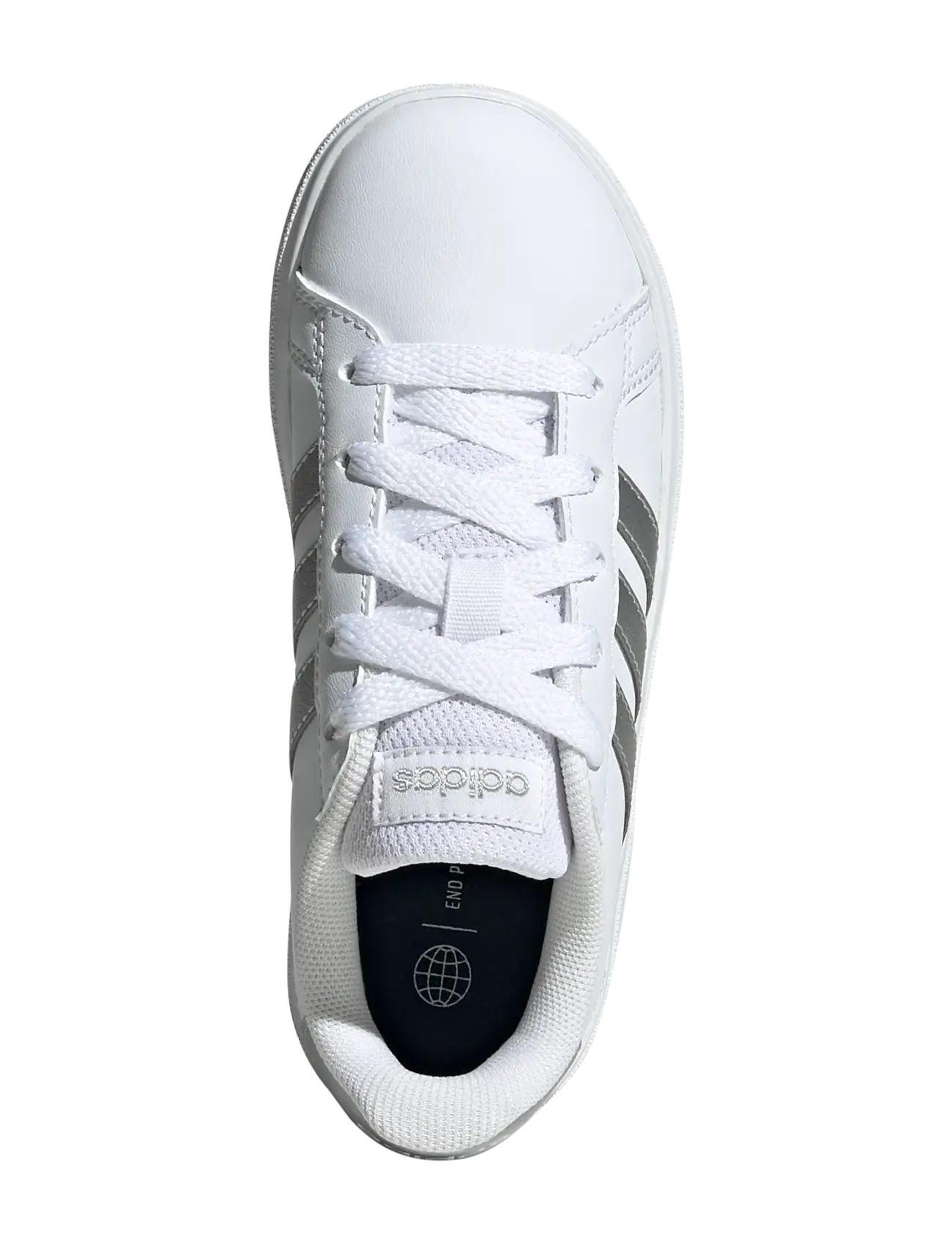 adidas Sportswear - GRAND COURT 2.0 K - baskets basses - ftwwht/msilve/msilve - 4
