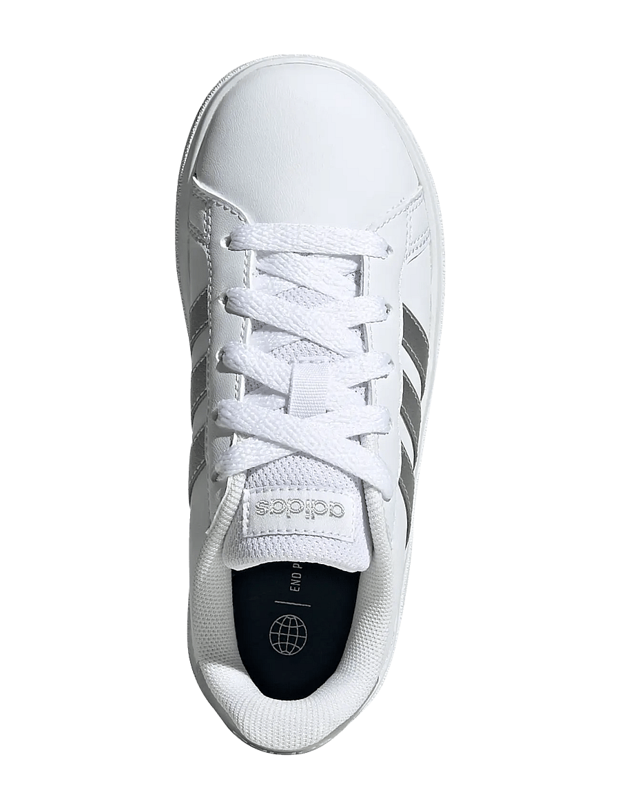 adidas Sportswear - GRAND COURT 2.0 K - baskets basses - ftwwht/msilve/msilve - 4