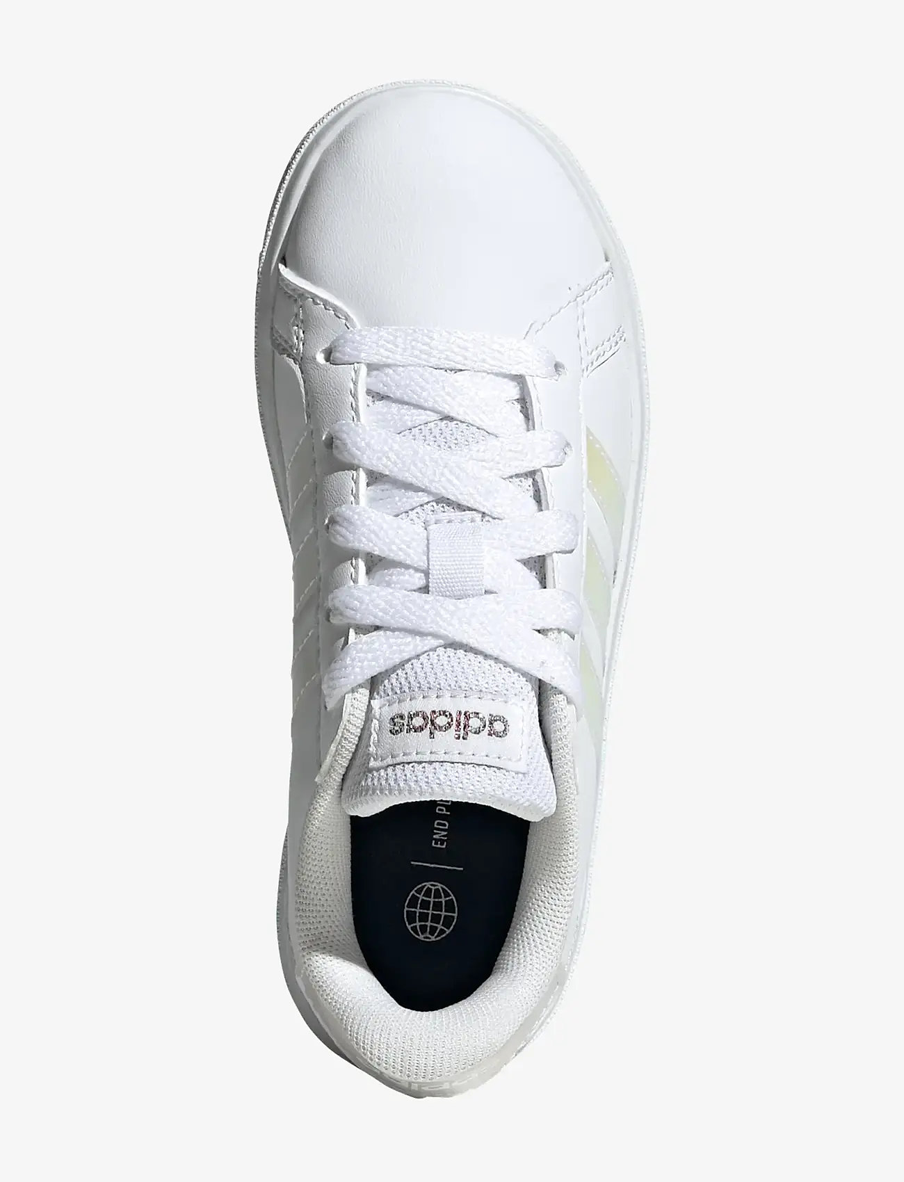 adidas Sportswear - GRAND COURT 2.0 K - lave sneakers - ftwwht/irides/ftwwht - 4