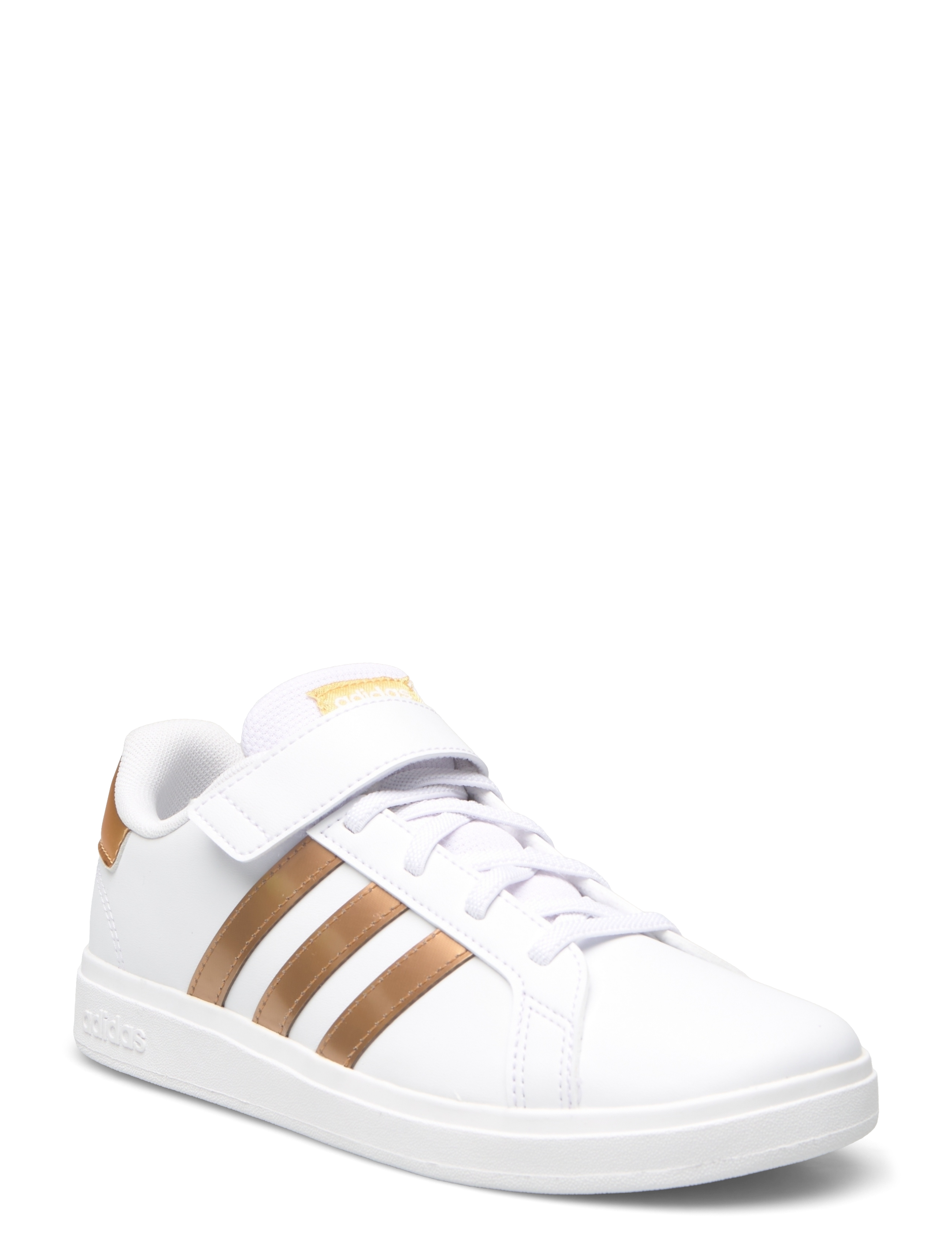adidas Sportswear GRAND COURT 2.0 EL K - Sko - FTWWHT/FTWWHT/MAGOLD / white