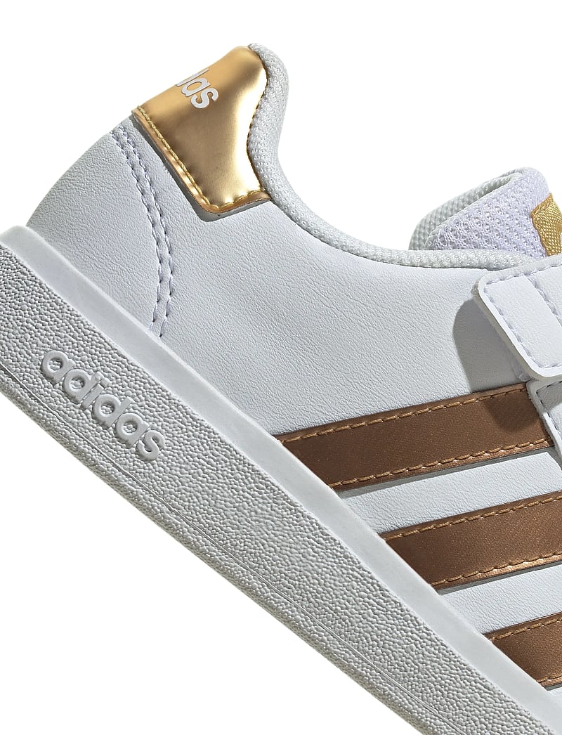 adidas Sportswear - GRAND COURT 2.0 EL K - ar zemu augšdaļu - ftwwht/ftwwht/magold - 5