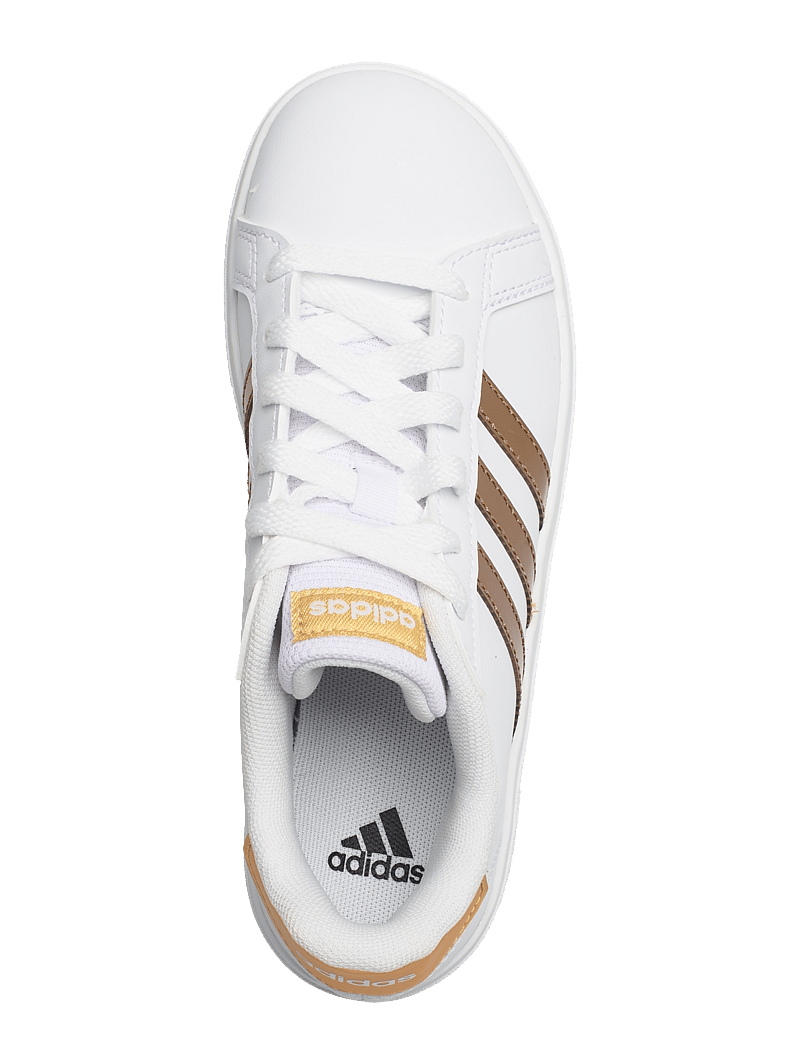 adidas Sportswear - GRAND COURT 2.0 K - lave sneakers - ftwwht/ftwwht/magold - 3