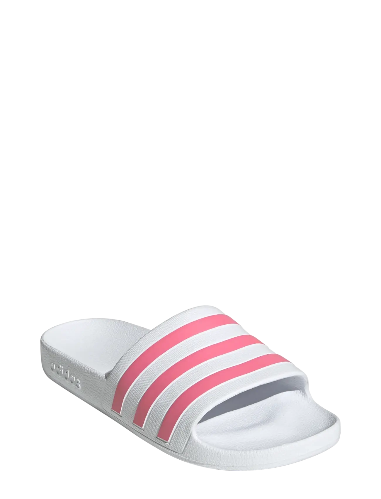adidas Sportswear ADILETTE AQUA - Jalanõud - FTWWHT/ROSTON/FTWWHT / white