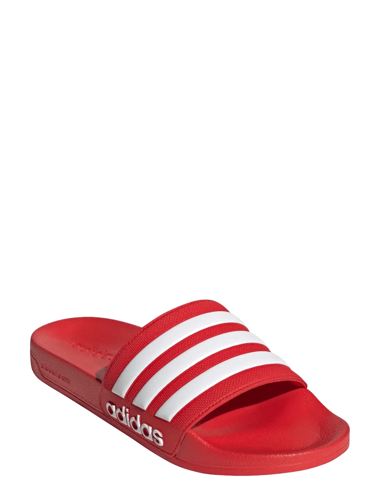 adidas Sportswear ADILETTE SHOWER - Schuhe - VIVRED/FTWWHT/VIVRED / red