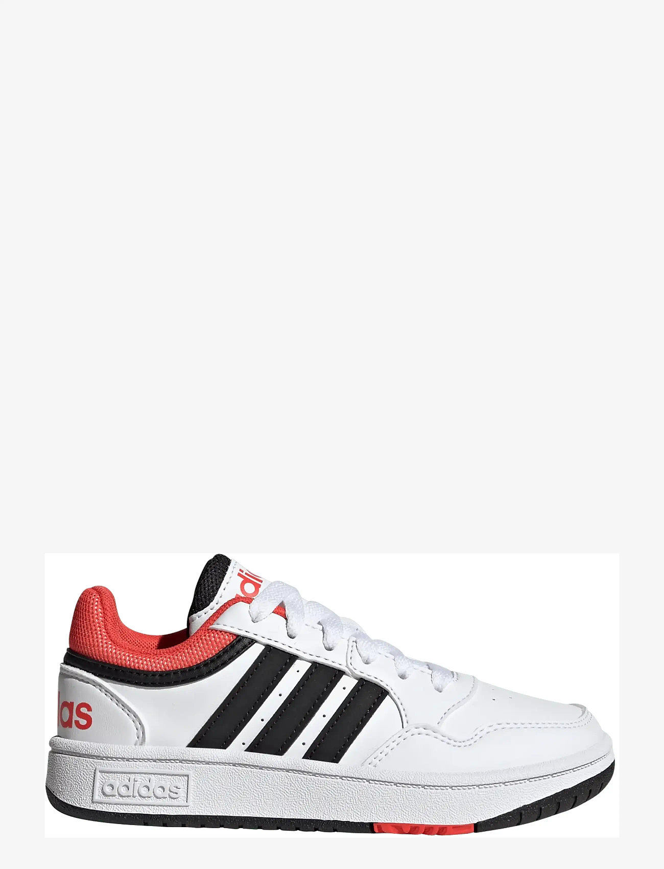 adidas Sportswear - HOOPS 3.0 K - lave sneakers - ftwwht/cblack/brired - 1