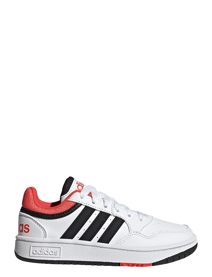 adidas Sportswear - HOOPS 3.0 K - niedriger schnitt - ftwwht/cblack/brired - 1