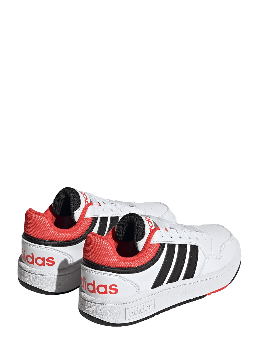 adidas Sportswear - HOOPS 3.0 K - niedriger schnitt - ftwwht/cblack/brired - 3